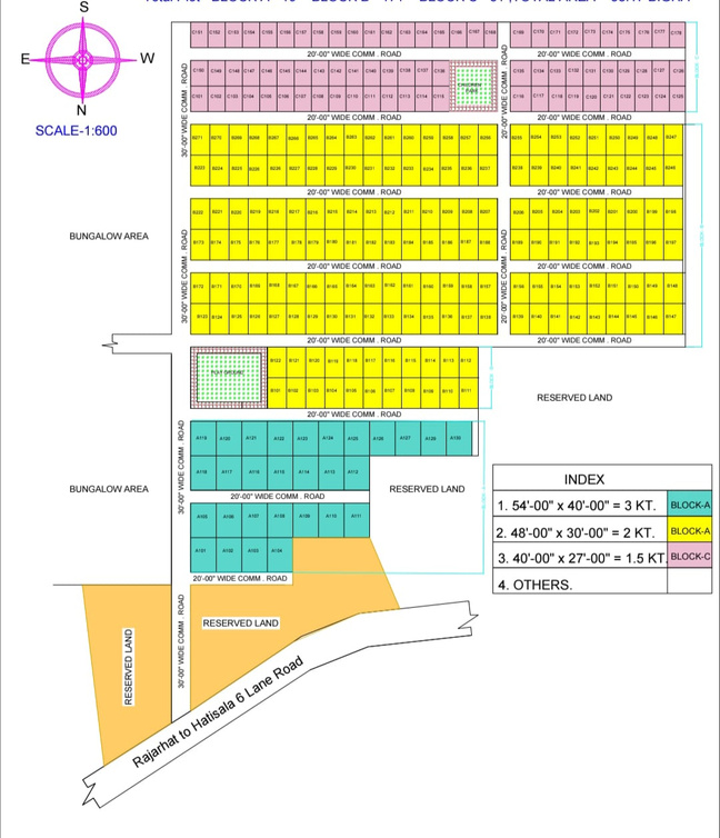 Aramya Greens layout master plan (Brochure Page 14)
