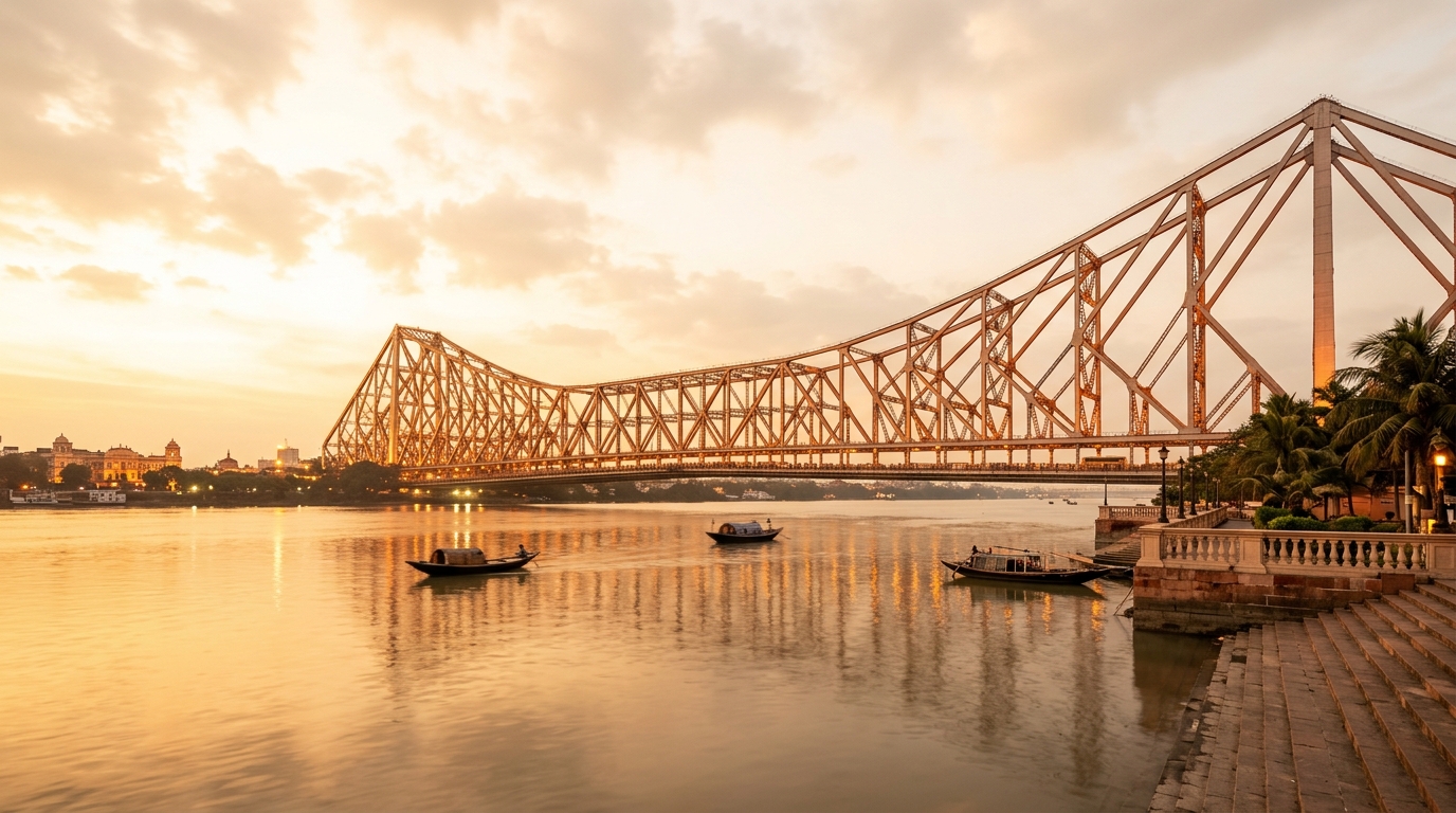 Rabindra Setu · Howrah Bridge